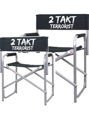 2 Takt Terrorist Sitzstuhl, Regiestuhl