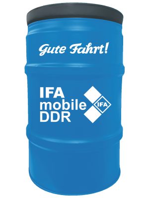 sitzfass ifa mobile ddr blau